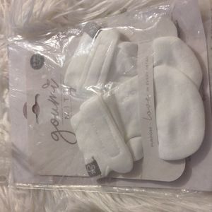 Goumi mitts scratch free baby mittens organic soft stay on